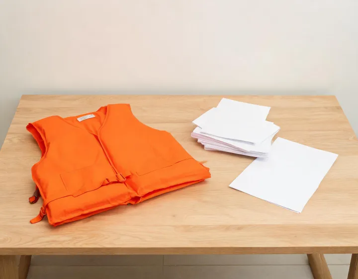 Life jacket sourcing review workspace